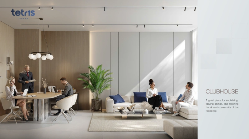 Luxuriöses Leben in voll möbliertem 2-Zimmer-Apartment mit Dienstzimmer