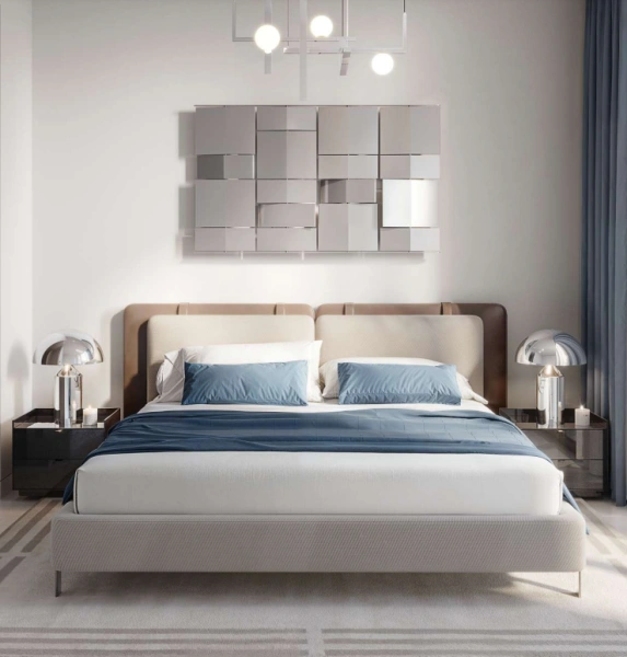 Luxuriöses Leben in voll möbliertem 2-Zimmer-Apartment mit Dienstzimmer