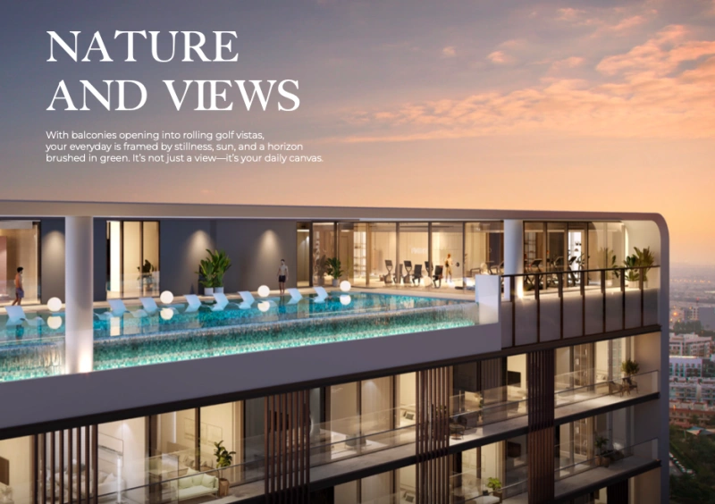 Geräumige 3-Zimmer-Wohnung mit Blick auf den Golfplatz - Perfektes Layout und Lage!