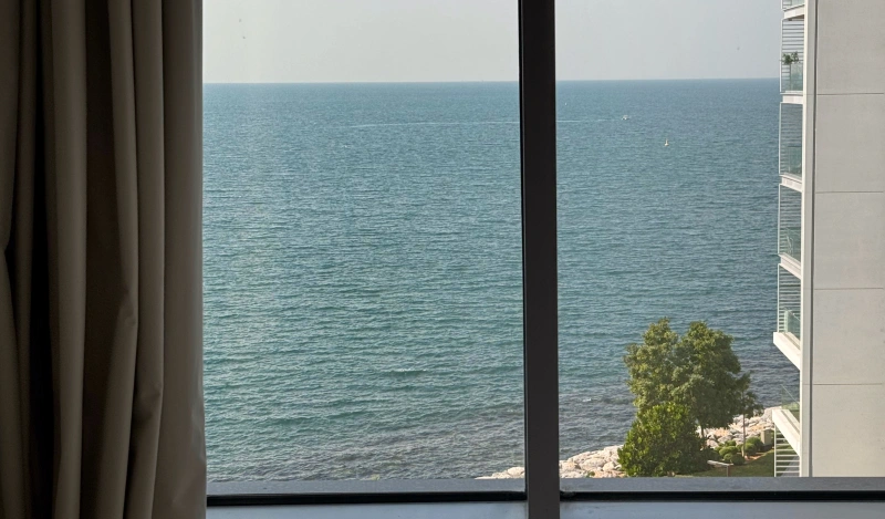 Luxuriöses Apartment mit 3 Schlafzimmern und großem Balkon mit Meerblick in Bluewaters Residences 4