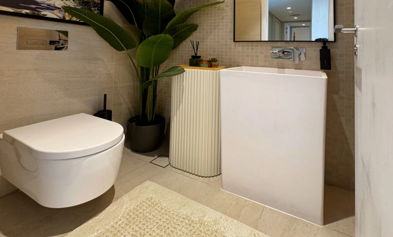 Luxuriöses Apartment mit 3 Schlafzimmern und großem Balkon mit Meerblick in Bluewaters Residences 4