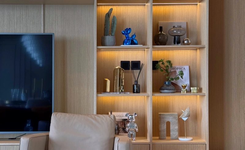 Luxuriöses Apartment mit 3 Schlafzimmern und großem Balkon mit Meerblick in Bluewaters Residences 4