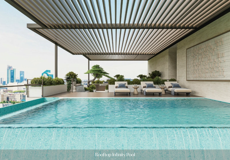 Luxuriöse 2-Zimmer-Wohnung mit eigenem Pool - Resort-Feeling inklusive!