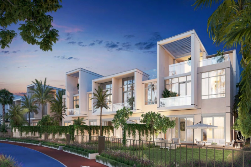 Atemberaubendes modernes 4-Schlafzimmer-Stadthaus mit schlichtem Design