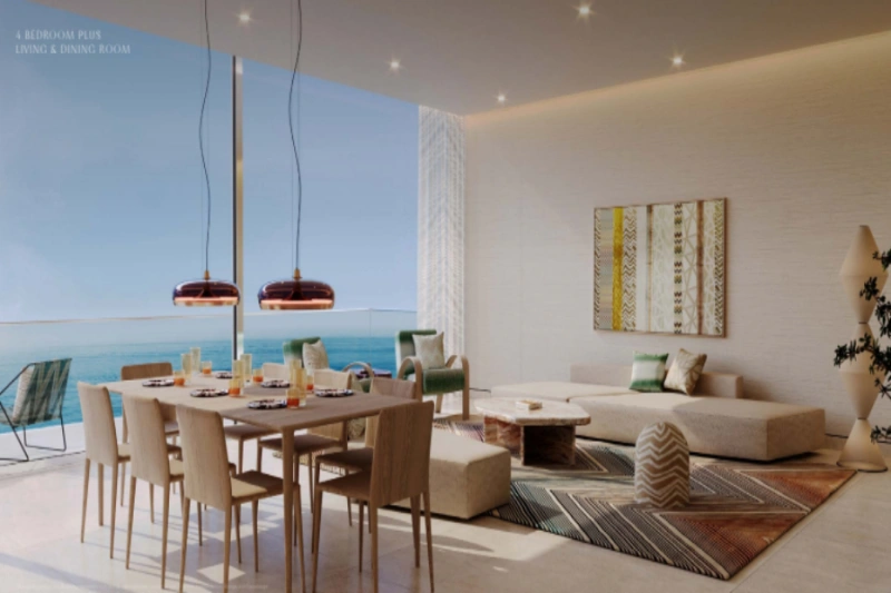 Modern Four Bedroom Apartment with Stylish Design