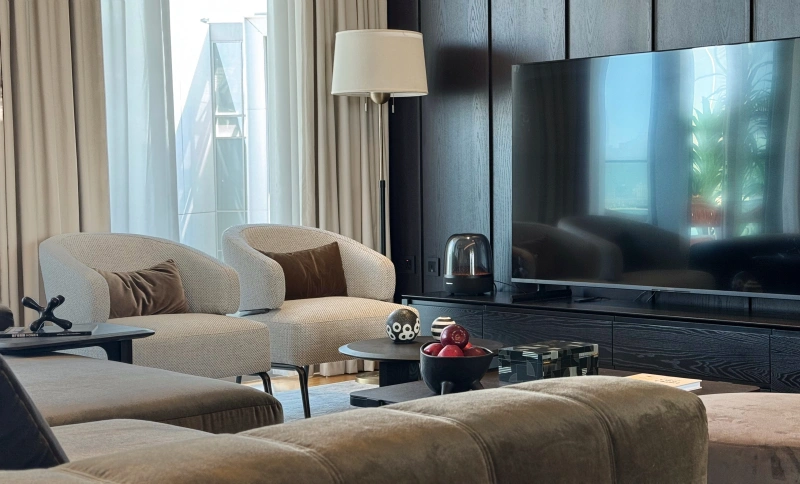 Luxuriöse 2-Zimmer-Wohnung mit Meerblick in Bluewaters Residences 3, komplett modernisiert