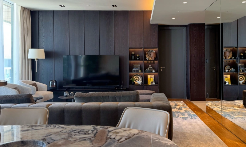 Luxuriöse 2-Zimmer-Wohnung mit Meerblick in Bluewaters Residences 3, komplett modernisiert