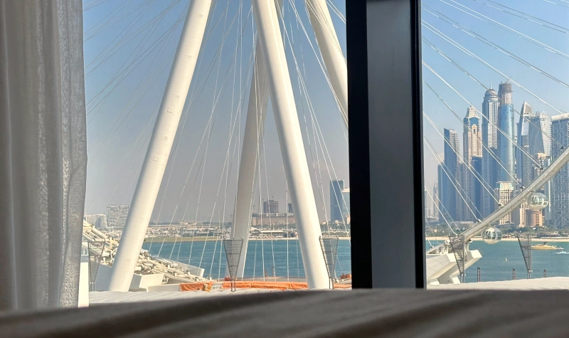Luxuriöse 2-Zimmer-Wohnung mit Meerblick in Bluewaters Residences 3, komplett modernisiert