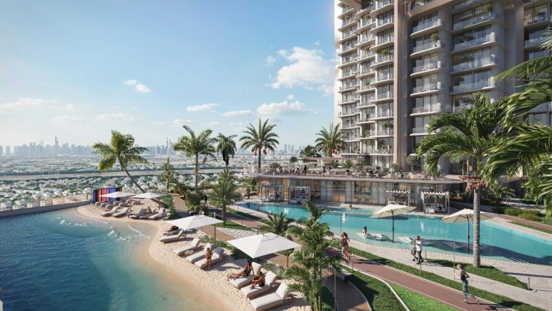 Modernes Apartment mit künstlichem Strandpool - Ihr Traumhaus am Wasser!