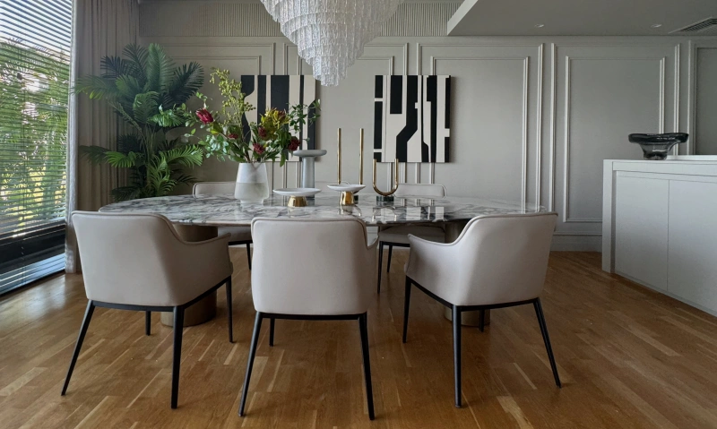 Moderne Luxuswohnung mit Meerblick und riesiger Terrasse in Bluewaters Residences 5