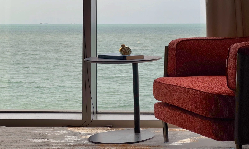 Moderne Luxuswohnung mit Meerblick und riesiger Terrasse in Bluewaters Residences 5