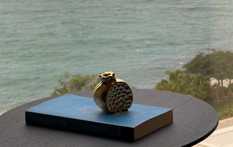 Moderne Luxuswohnung mit Meerblick und riesiger Terrasse in Bluewaters Residences 5