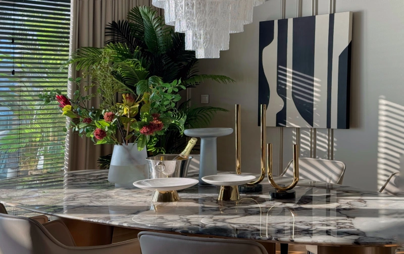 Moderne Luxuswohnung mit Meerblick und riesiger Terrasse in Bluewaters Residences 5