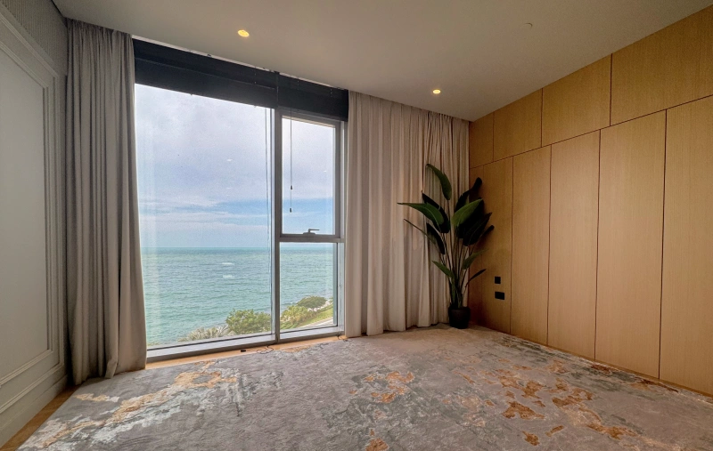 Moderne Luxuswohnung mit Meerblick und riesiger Terrasse in Bluewaters Residences 5