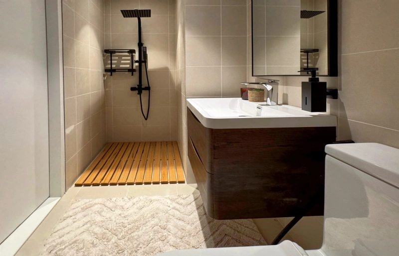 Moderne Luxuswohnung mit Meerblick und riesiger Terrasse in Bluewaters Residences 5