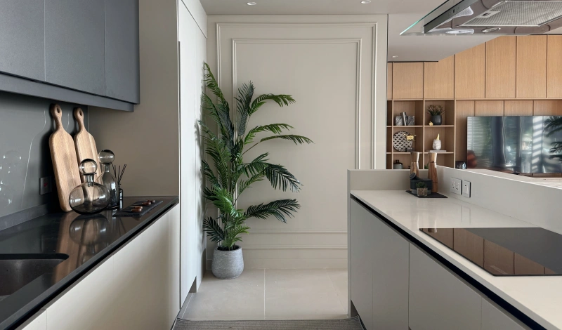 Moderne Luxuswohnung mit Meerblick und riesiger Terrasse in Bluewaters Residences 5