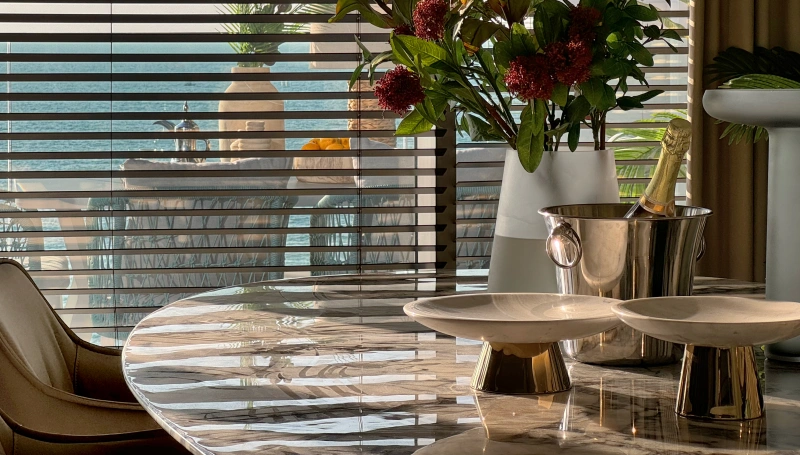 Moderne Luxuswohnung mit Meerblick und riesiger Terrasse in Bluewaters Residences 5