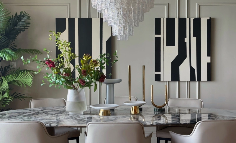 Moderne Luxuswohnung mit Meerblick und riesiger Terrasse in Bluewaters Residences 5