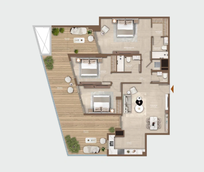 Geräumige 3-Zimmer-Wohnung mit riesigem Grundriss - Perfekt für Familien!