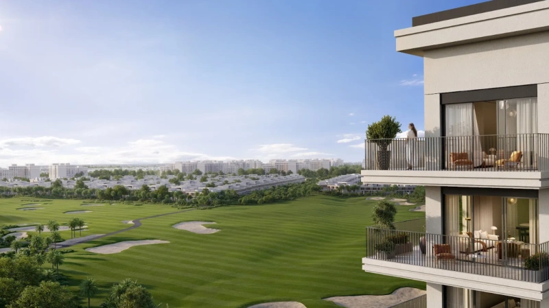 Geräumiges Apartment mit 3 Schlafzimmern riesigem Balkon mit fantastischem Blick auf den Golfplatz!