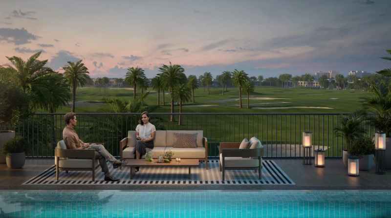 Geräumiges Apartment mit 3 Schlafzimmern riesigem Balkon mit fantastischem Blick auf den Golfplatz!