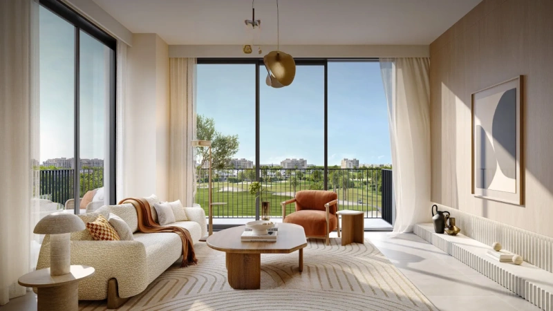 Geräumiges Apartment mit 3 Schlafzimmern riesigem Balkon mit fantastischem Blick auf den Golfplatz!