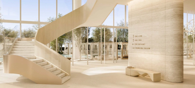 Luxuriöse 5-Zimmer-Duplex-Sky-Villa mit Dienstbotenzimmer und riesigem Balkon mit privatem Pool