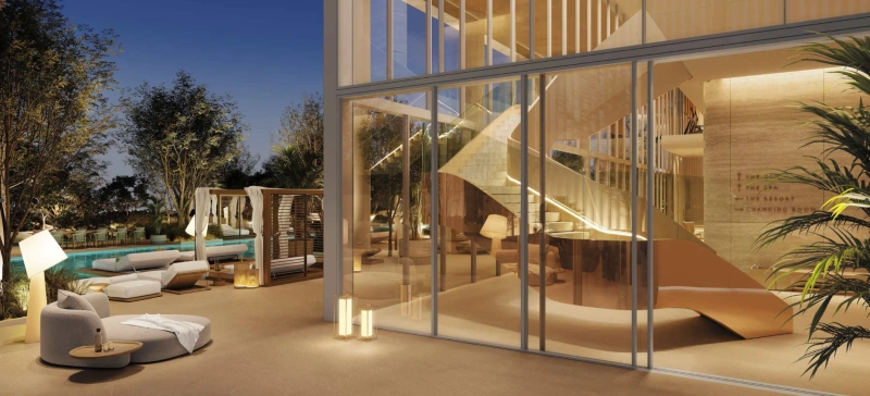 Luxuriöse 5-Zimmer-Duplex-Sky-Villa mit Dienstbotenzimmer und riesigem Balkon mit privatem Pool