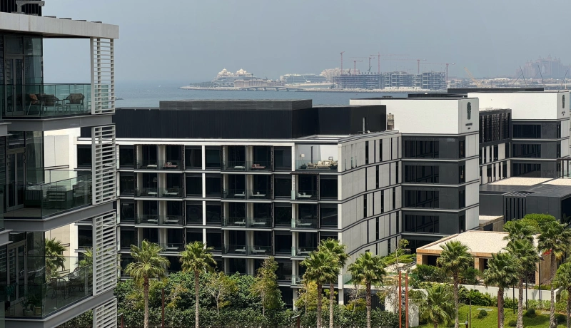 Exklusive 4-Zimmer-Wohnung mit Dienstmädchenzimmer, Bluewaters Residences: Traumblick!