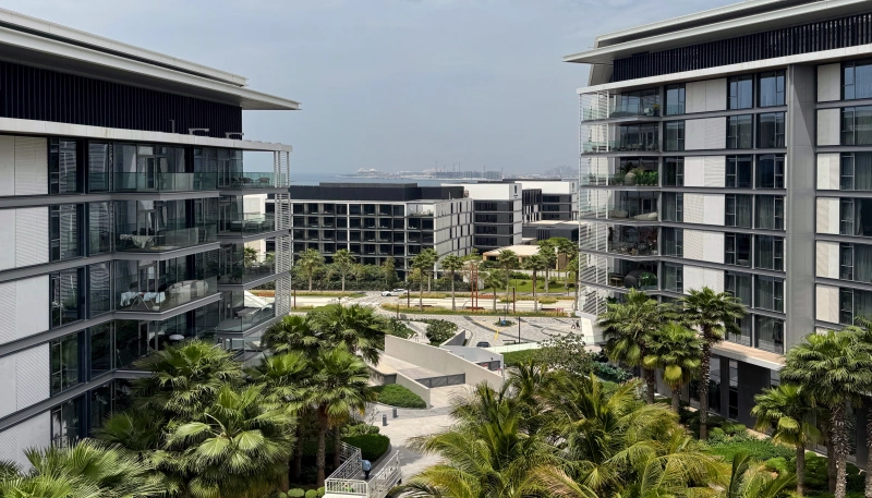 Exklusive 4-Zimmer-Wohnung mit Dienstmädchenzimmer, Bluewaters Residences: Traumblick!