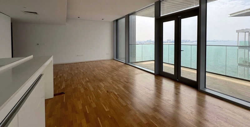 Exklusive 4-Zimmer-Wohnung mit Dienstmädchenzimmer, Bluewaters Residences: Traumblick!