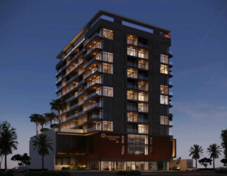 Luxuriöses Apartment mit zwei Schlafzimmern und modernem Design