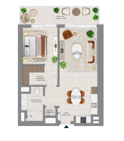 Exklusives 1-Zimmer-Apartment in ikonischer Lage - perfekt für Stadtliebhaber!