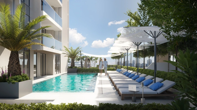 1-Bedroom Apartment in "LUM1NAR TOWER"