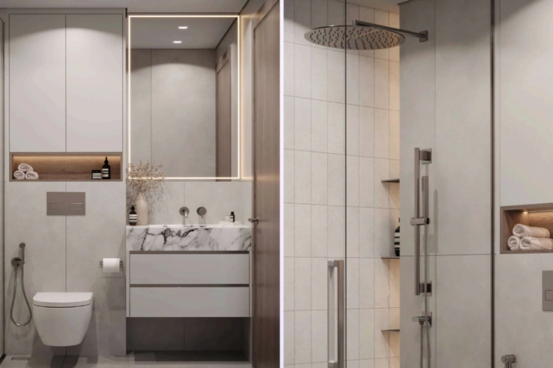 Stilvolle Zwei-Zimmer-Wohnung mit modernem Design