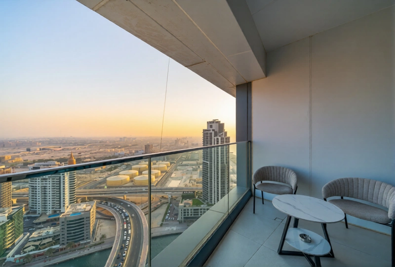 Moderne 2-Zimmer-Wohnung mit Premium-Annehmlichkeiten und Blick auf den Jachthafen in JBR!