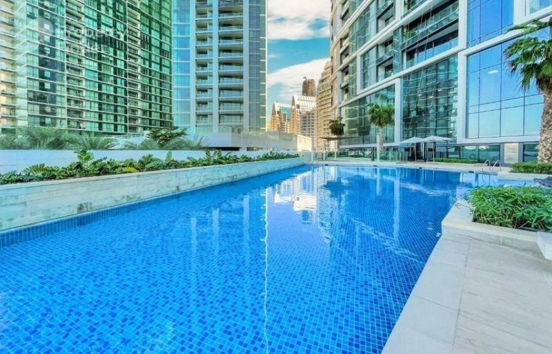 Moderne 2-Zimmer-Wohnung mit Premium-Annehmlichkeiten und Blick auf den Jachthafen in JBR!