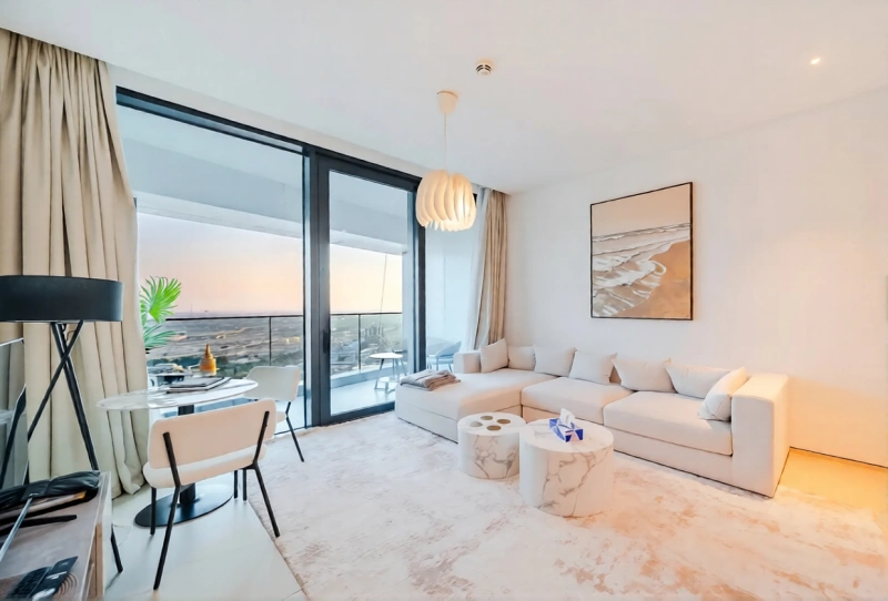 Moderne 2-Zimmer-Wohnung mit Premium-Annehmlichkeiten und Blick auf den Jachthafen in JBR!