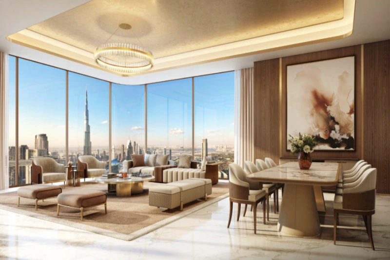 Stilvolle Zwei-Zimmer-Wohnung mit modernem Design