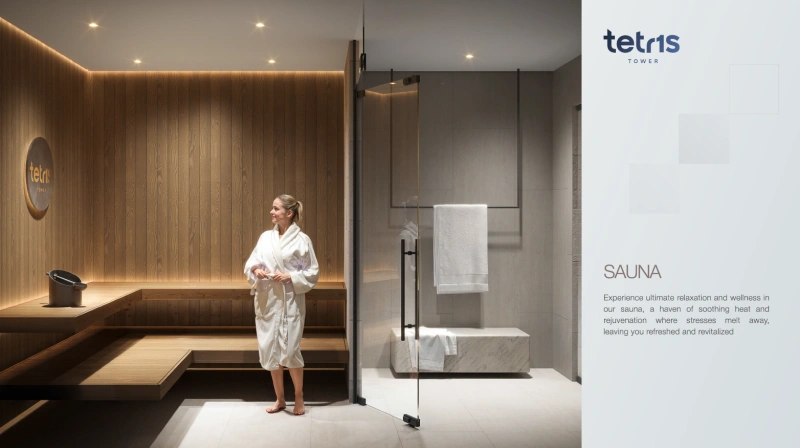 Appartement spacieux avec 1 chambre à coucher et chambre pour le personnel, y compris un grand balcon, salon