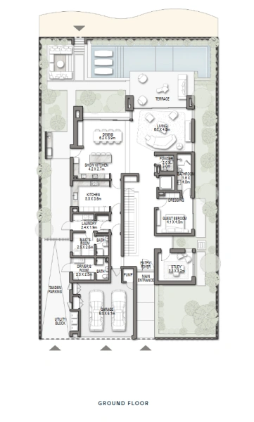 Luxusvilla mit 6 Schlafzimmern, Familienzimmer und Dachterrasse am Strand - pure Eleganz,Strandnähe!