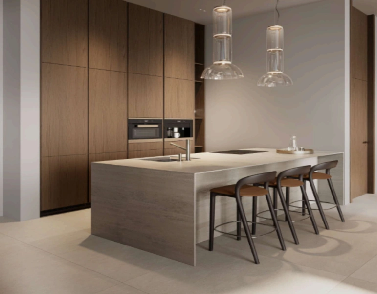 Stilvolle Zwei-Zimmer-Wohnung mit modernem Design