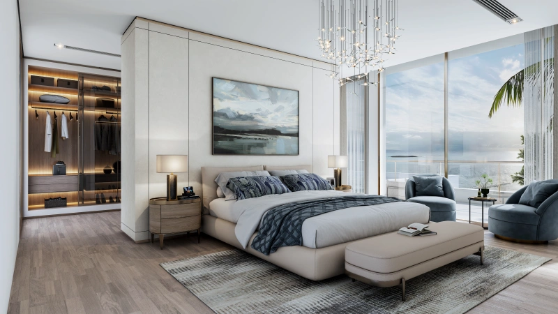 Luxuriöse Villa mit 5 Schlafzimmern, Dachterrasse und Insellage in traumhafter Umgebung