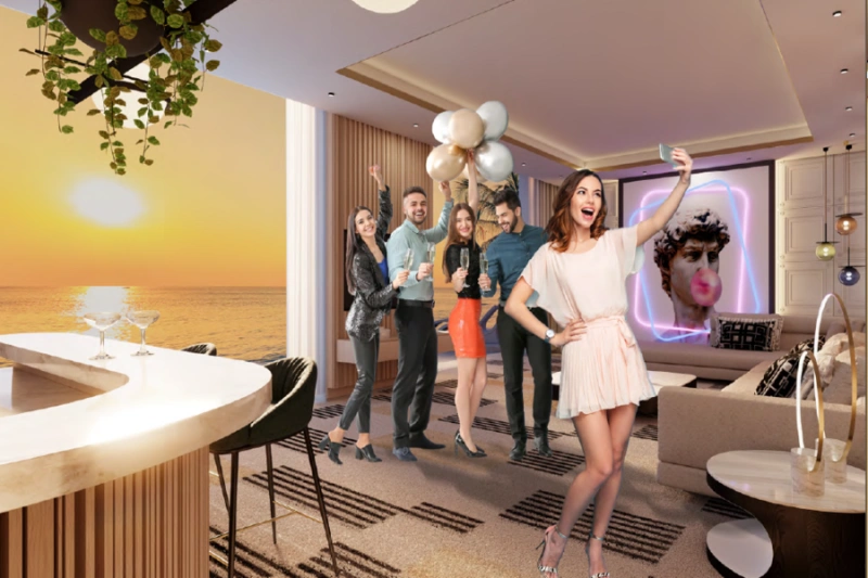 Eleganz direkt am Strand: Studio-Hotel-Apartment mit atemberaubendem Meerblick