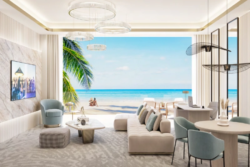 Eleganz direkt am Strand: Studio-Hotel-Apartment mit atemberaubendem Meerblick