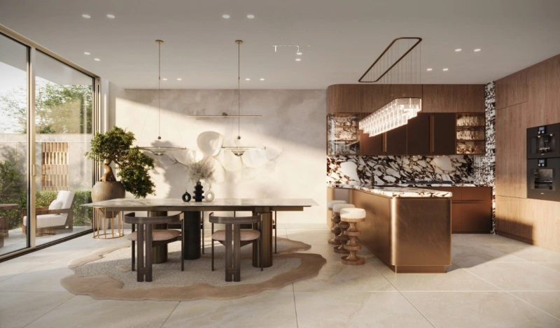 Luxus-Stadthaus mit 4 Schlafzimmern, privatem Pool und Dienstbotenzimmer