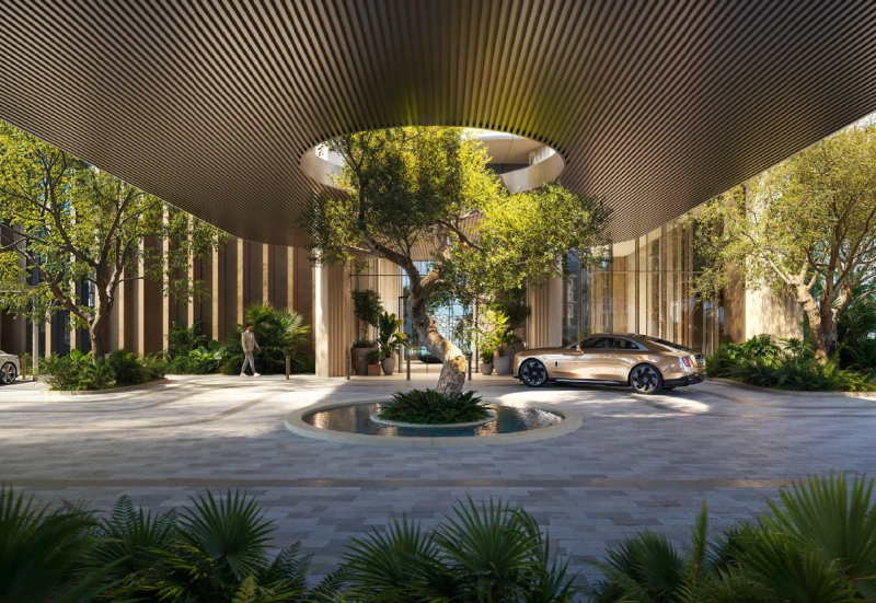 Luxuriöse Sky Villa mit 4 Schlafzimmern und riesigem Balkon mit privatem Pool!