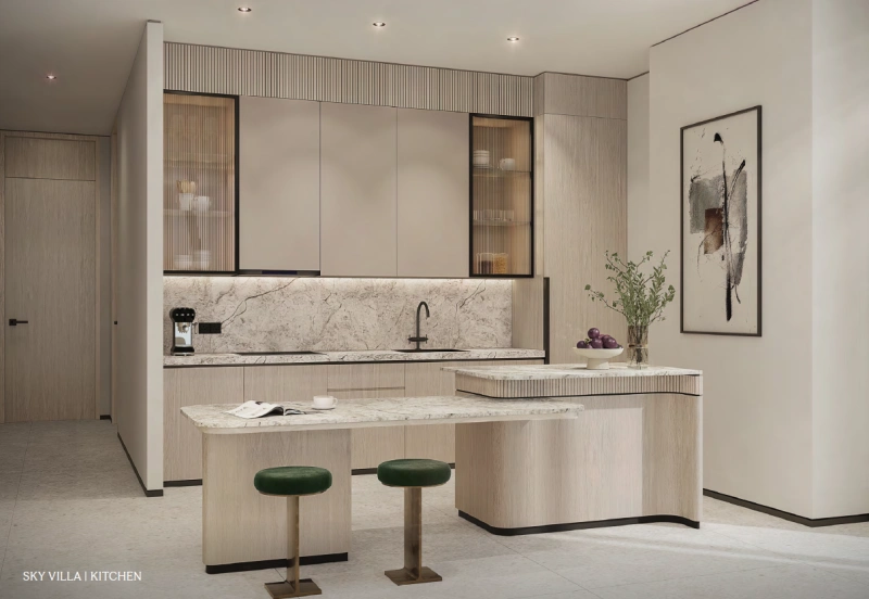 Luxuriöse Sky Villa mit 4 Schlafzimmern und riesigem Balkon mit privatem Pool!