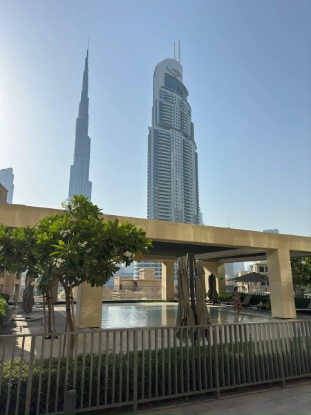 Luxus-Apartment im Herzen von Dubai mit Blick auf den Burj Khalifa