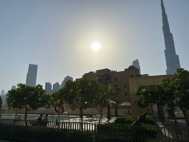 Luxus-Apartment im Herzen von Dubai mit Blick auf den Burj Khalifa